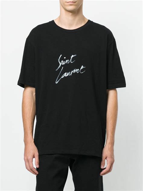 t shirt oversize yves saint laurent|yves st laurent men's shirt.